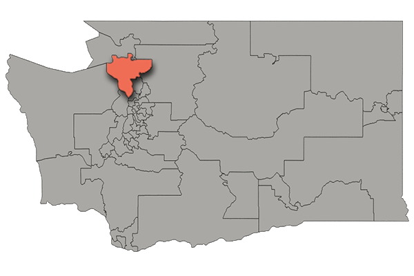 Map where Legislative District 10 is located