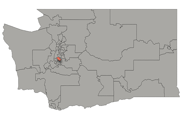 Map where Legislative District 30 is located
