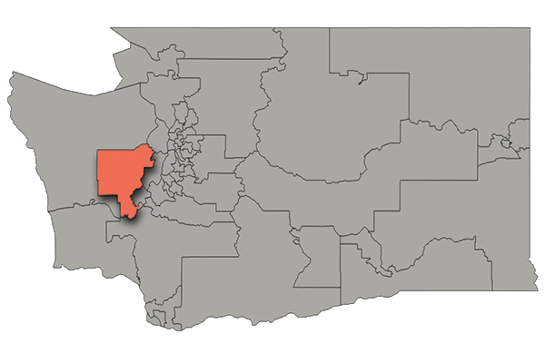 Map where Legislative District 35 is located