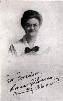 Portrait of Louise Olivereau