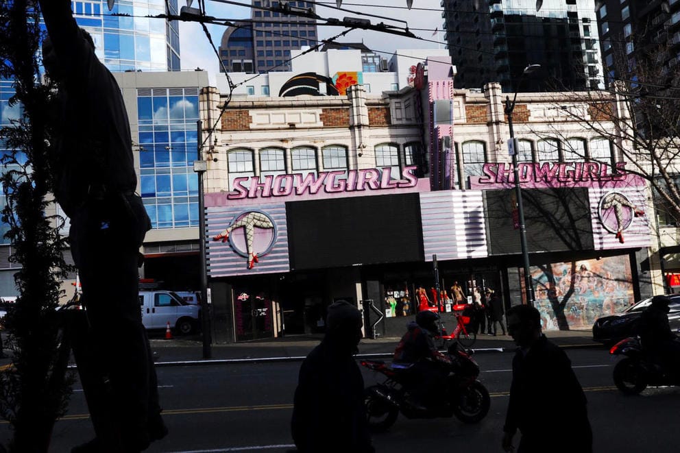strip club in downtown Seattle