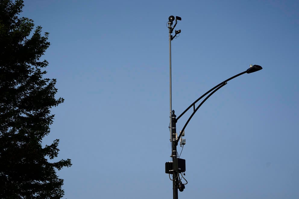 ShotSpotter equipment in Chicago.