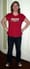 What she's wearing: a super hero T